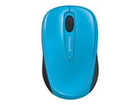 Microsoft Wireless Mobile Mouse 3500 - mouse - 2.4 GHz - cyan blue