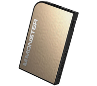 MONSTER Mobile PowerCard Turbo Rechargeable Portable Battery Pack - Champagne