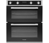MONTPELLIER DO3550UB Built-under Double Oven - Black & Stainless Steel