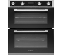 MONTPELLIER DO3550UB Built-under Double Oven - Black & Stainless Steel