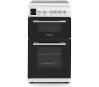 MONTPELLIER MDOG50LW 50 cm Gas Cooker - White & Silver
