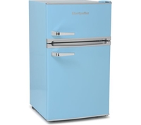 MONTPELLIER Retro MAB2035PB Undercounter Fridge Freezer - Pastel Blue