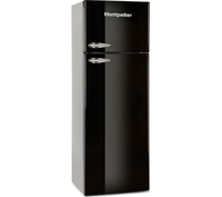 MONTPELLIER Retro MAB346K 80/20 Fridge Freezer - Black