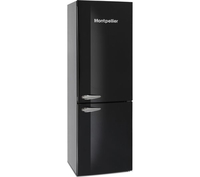MONTPELLIER Retro MAB386K 60/40 Fridge Freezer - Black