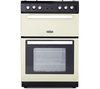 MONTPELLIER RMC61DFC 60 cm Dual Fuel Cooker - Cream & Black