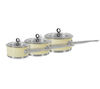 MORPHY RICHARDS 46392 Accents 3-piece Saucepan Set - Cream