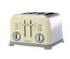 MORPHY RICHARDS Accents 44038 4-Slice Toaster - Country Cream