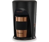 MORPHY RICHARDS Coffee on the Go 162743 Filter Coffee Machine - Black,  Bronze & Brushed Steel
