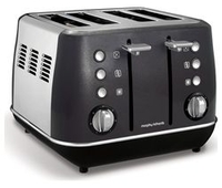 MORPHY RICHARDS Evoke One 4-Slice Toaster - Black