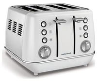 MORPHY RICHARDS Evoke One 4-Slice Toaster - White