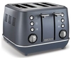 MORPHY RICHARDS Evoke Premium 4-Slice Toaster - Steel Blue