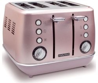 MORPHY RICHARDS Evoke Special Edition 4-Slice Toaster - Rose Quartz