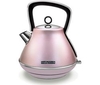 MORPHY RICHARDS Evoke Special Edition Pyramid Traditional Kettle - Rose Quartz