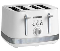 MORPHY RICHARDS Illumination 248021 4-Slice Toaster - White