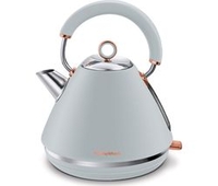 MORPHY RICHARDS Rose Gold Collection Accents 102040 Traditional Kettle - Grey & Rose Gold