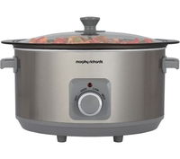 MORPHY RICHARDS Sear & Stew 461014 Slow Cooker - Stainless Steel