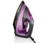 MORPHY RICHARDS Turbosteam 303140 Steam Iron - Purple & Black