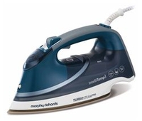 MORPHY RICHARDS Turbosteam Pro Intellitemp 303131 Steam Iron - Grey & Blue