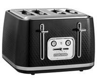 MORPHY RICHARDS Verve 243010 4-Slice Toaster - Black