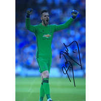 David De Gea Personally Signed Photo