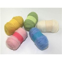 Habico 100% Wool Felting Wool Assorted P