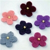 Habico Felt Shapes 2.5cm Mini Flower wit