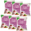 Hansells Lite Berry Yoghurt Sachet - Pack of 6