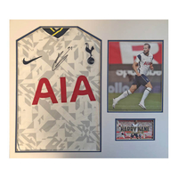 Harry Kane Personally Signed Framed Tottenham FC Football Shirt
