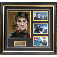 Harry Potter Framed Photo Montage Personally Signed by Daniel Radcliffe