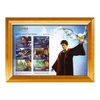 Harry Potter Framed Rare China Harry Potter Stamps Montage Sheetlet