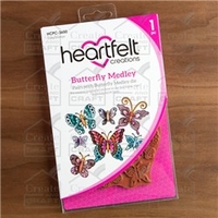 Hearfelt Creations Butterfly Medley Cling Stamp Set