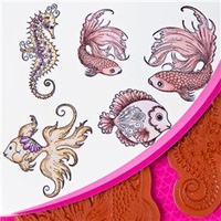 Heartfelt Creation Under The Sea Cling Stamp Sets