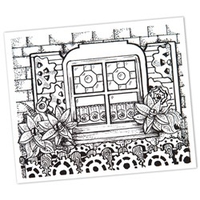 Heartfelt Creations - All Geared Up Background PreCut Set