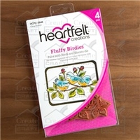 Heartfelt Creations Fluffy Birdies Cling Stamp Set