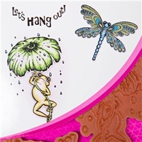 Heartfelt Creations Froggy Hangout Cling Stamp Set
