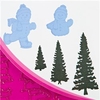 Heartfelt Creations Frolicking Frosty and Spruce Die