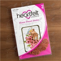 Heartfelt Creations Home Sweet Home Cling Stamp Set