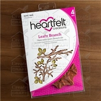 Heartfelt Creations Leafy Branch Cling Stamp Set