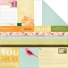 Hello Spring Double-Sided Cardstock 12"X12"-Journaling