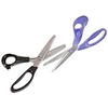 Hemline 9.625 Inch Dressmaking Scissors with Free 9.25 Inch Pinking Scissors
