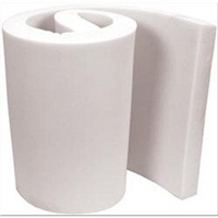 High Density Urethane Foam Sheet - 2insX24insX10ft - White