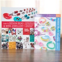How to Design Bead and Wire Jewellery Book with Free Rubber Band Jewellery 20 To Make Book