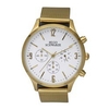 Hugo Schwarze Gents Cassius Chronograph Watch with Milanese Strap