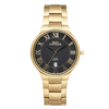 Hugo Schwaze Gents Gold Seiko Slim Watch with Stainless Steel Bracelet