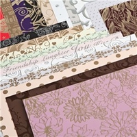 Hunkydory Luxury Foiled Assorted Pack of 20 Sheets of Cardstock