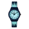 Hype Kids Paint Drip Pattern Watch with Silicone Strap