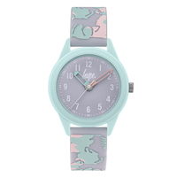 Hype Kids Unicorn Watch with Print Silicone Strap