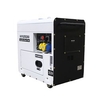 Hyundai 5.2kW/6.5kVA 115v/230v Silenced Long Run Diesel Generator