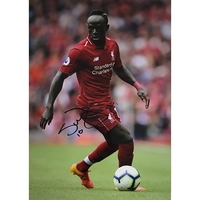 Sadio Mane Personally Signed Photo