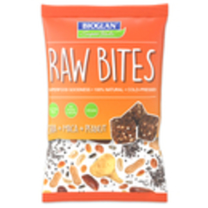 Bioglan Raw Bites Maca Chia and Peanut - 40g Bag